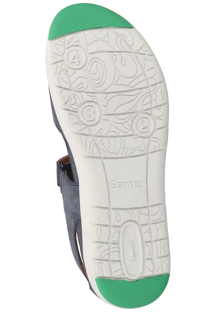 Ganter Sandalen Nubukleder Dunkelblau