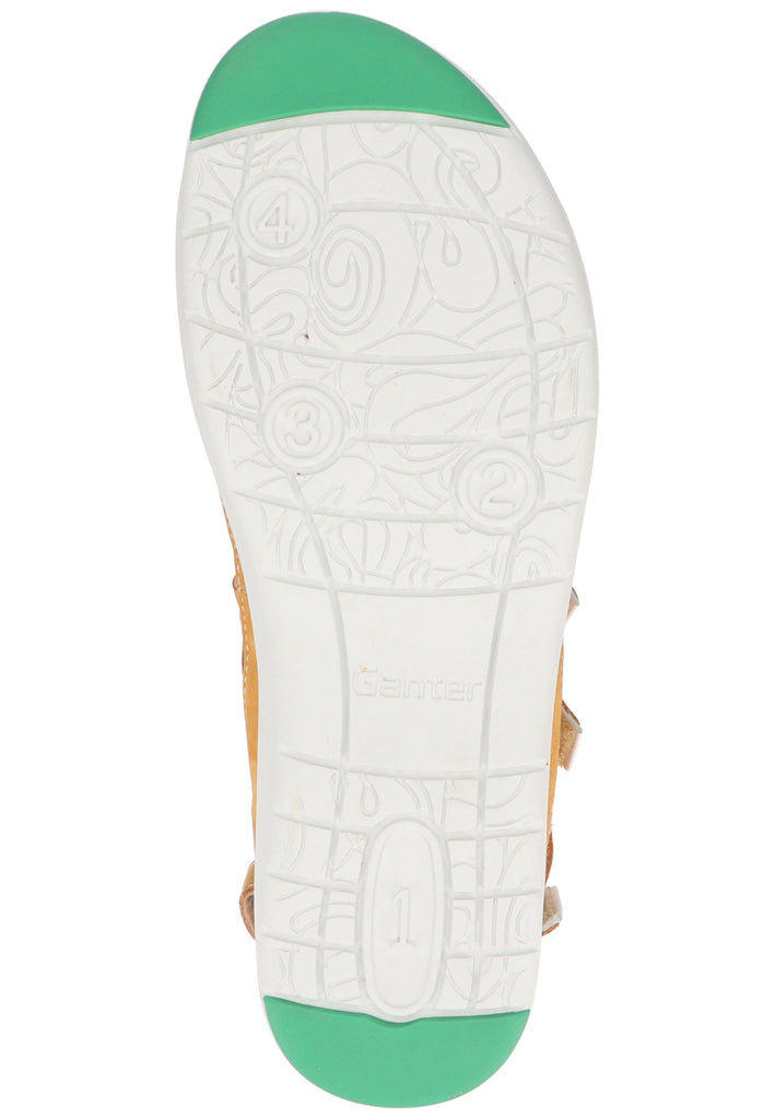 Ganter Sandalen Nubukleder Gelb