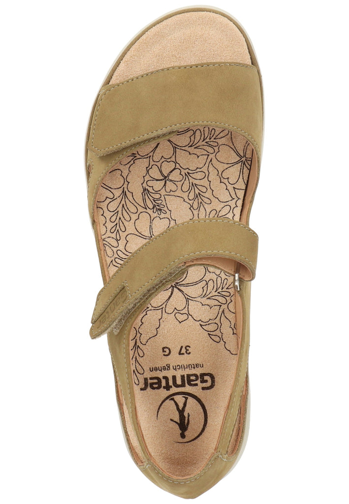 Ganter Sandalen Nubukleder Grün