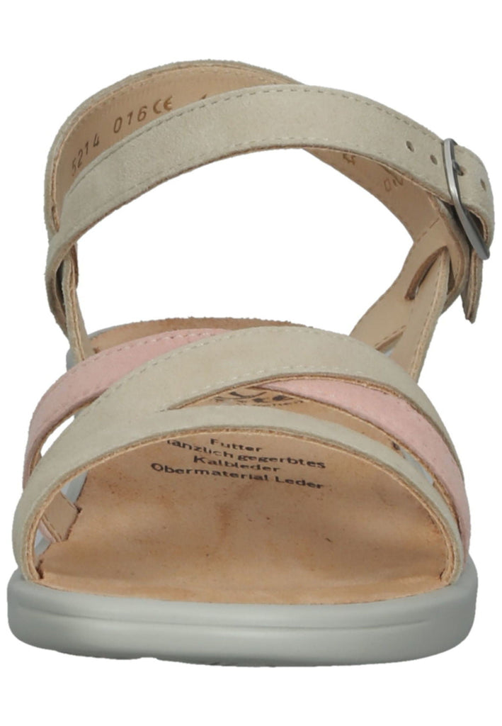 Ganter Sandalen Veloursleder Beige/Rosa