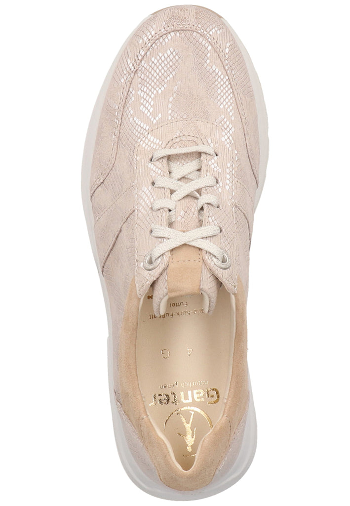 Ganter Sneaker Leder/Fell Beige