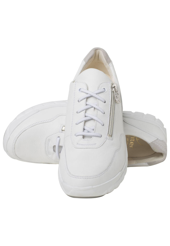 Ganter Sneaker Leder Weiß