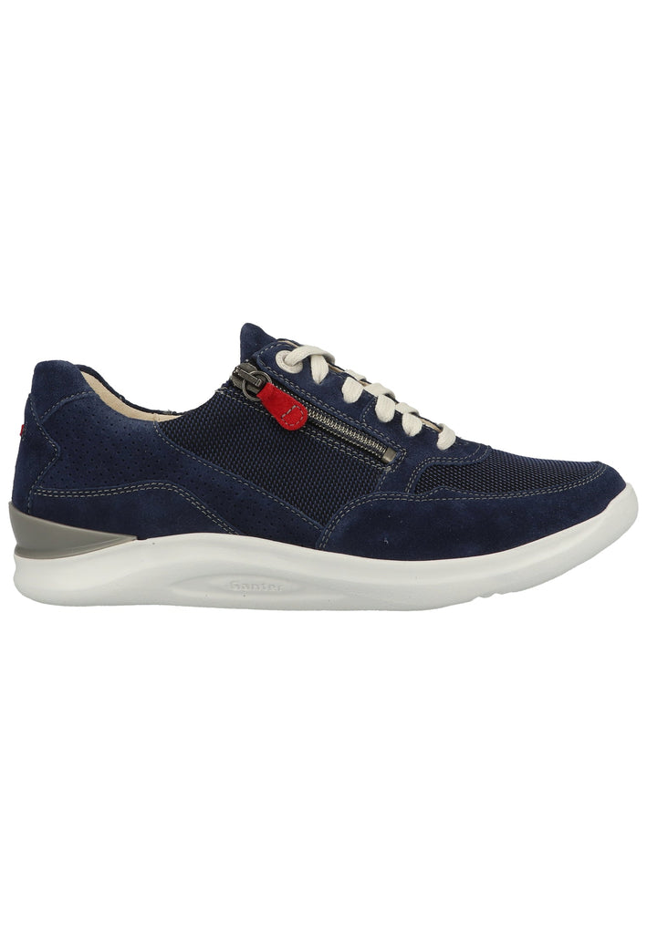 Ganter Sneaker Veloursleder/Textil Blau