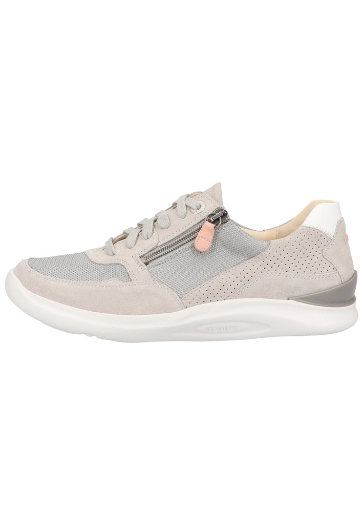 Ganter Sneaker Veloursleder/Textil Hellgrau