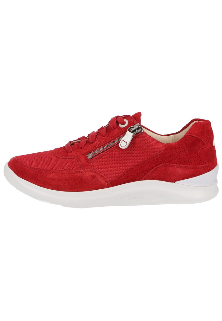 Ganter Sneaker Veloursleder/Textil Rot