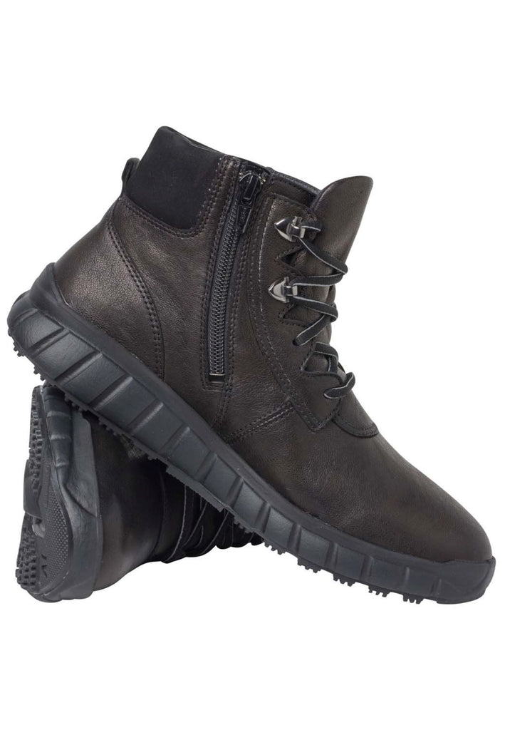 Ganter Stiefelette Leder Schwarz