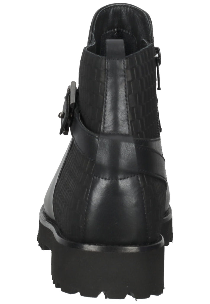 Ganter Stiefelette Nubuk / Naturleder Schwarz