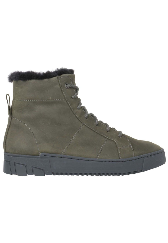 Ganter Stiefelette Nubukleder Olive Warmfutter