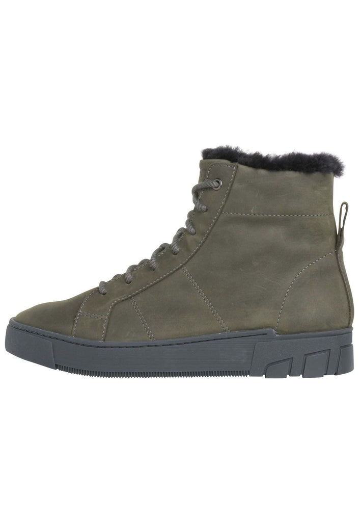 Ganter Stiefelette Nubukleder Olive Warmfutter