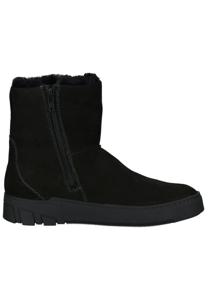 Ganter Stiefelette Nubukleder Schwarz Warmfutter