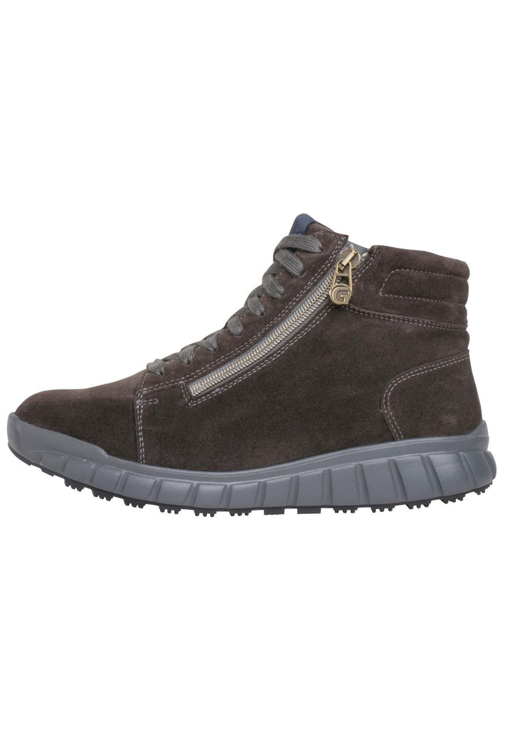 Ganter Stiefelette Veloursleder Antrazit