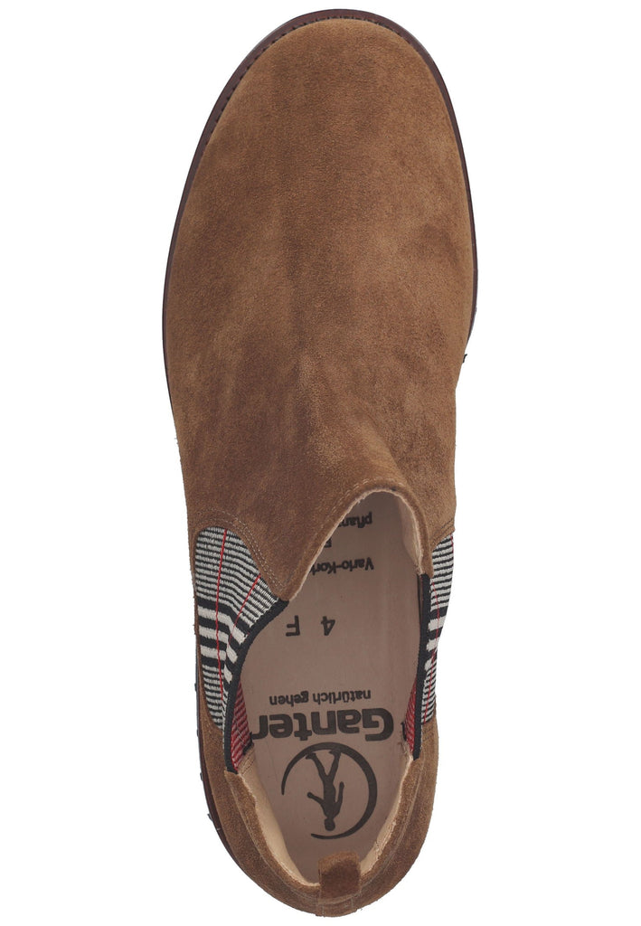 Ganter Stiefelette Veloursleder Cigar