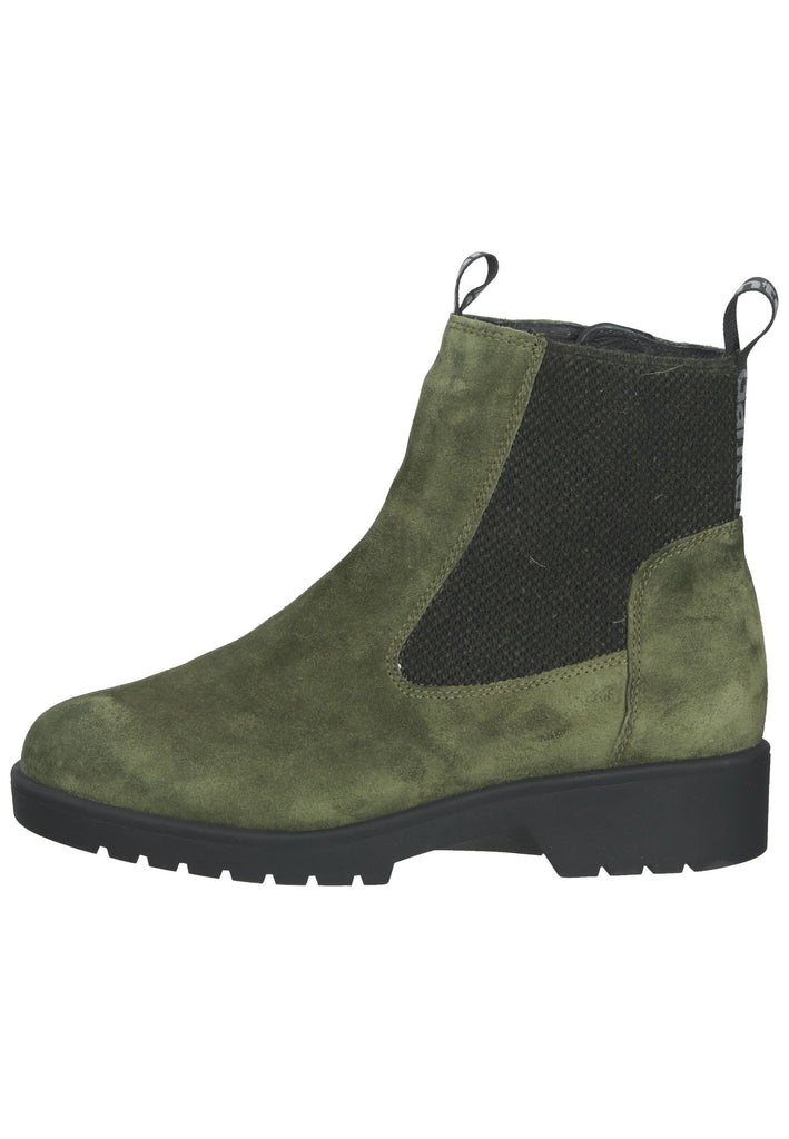 Ganter Stiefelette Veloursleder Moos Warmfutter