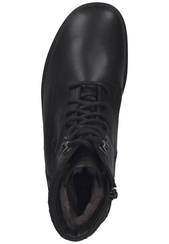 Stiefeletten Ganter Stiefelette Nubuk / Naturleder Schwarz Warmfutter