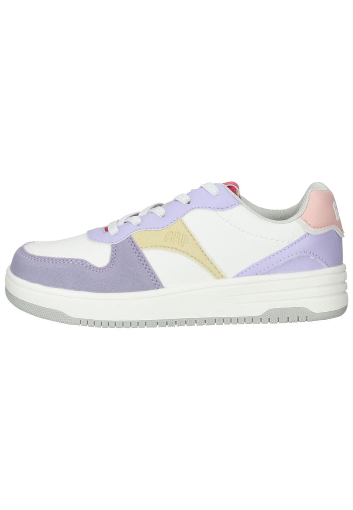 Sneaker GAP Sneaker Lederimitat/Mesh Weiß Kombi