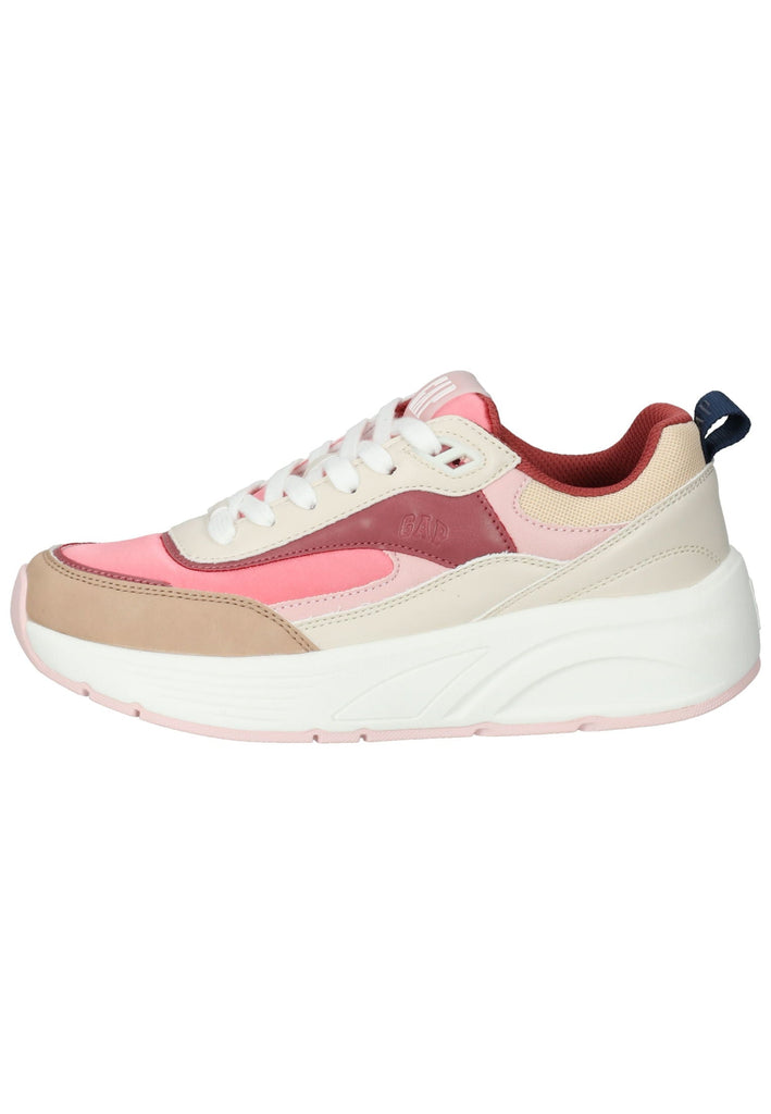 Sneaker GAP Sneaker Lederimitat/Textil Beige/Pink