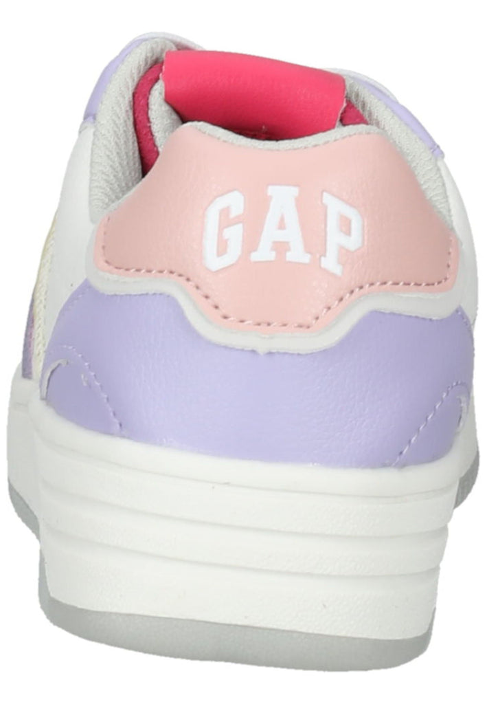 GAP Sneaker Lederimitat/Mesh Weiß Kombi