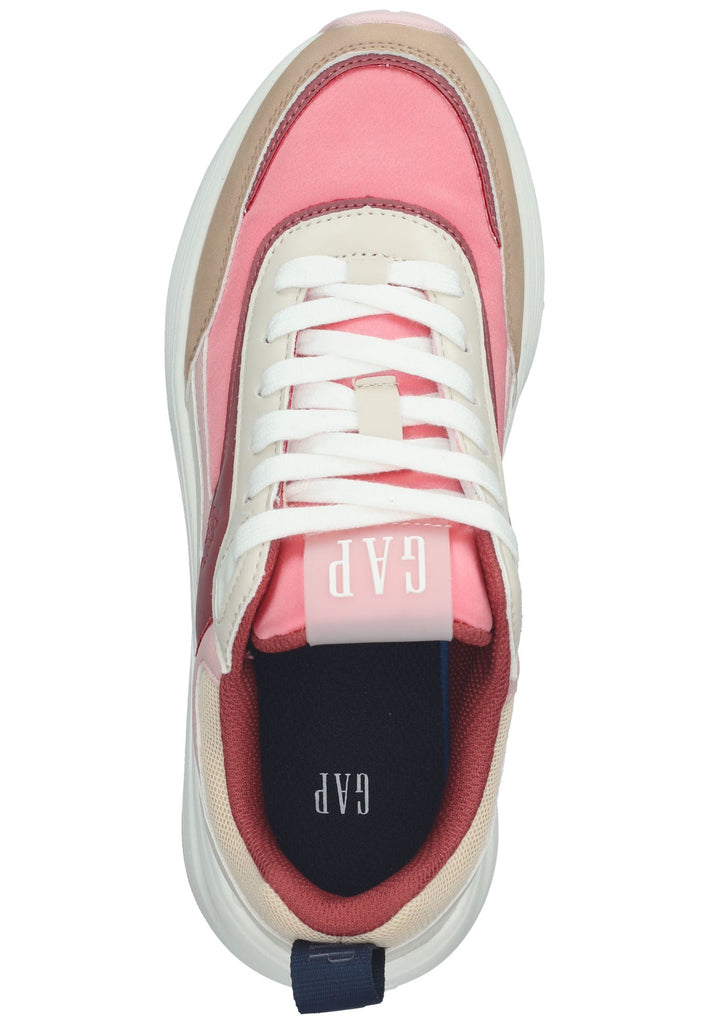 GAP Sneaker Lederimitat/Textil Beige/Pink