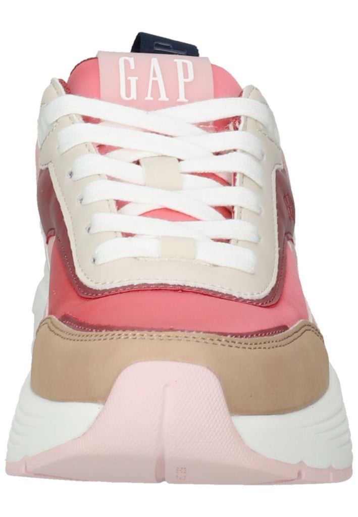 GAP Sneaker Lederimitat/Textil Beige/Pink