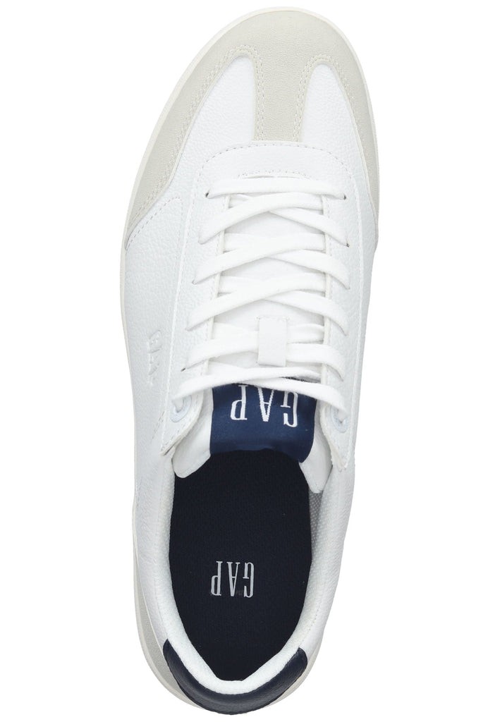 GAP Sneaker Lederimitat Weiß