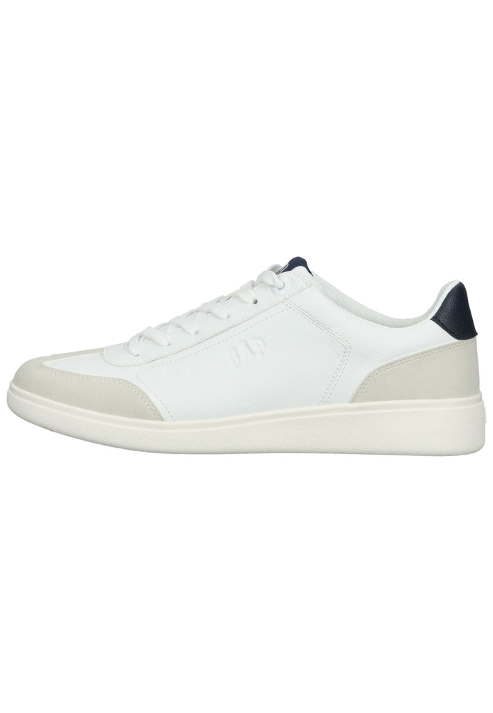 GAP Sneaker Lederimitat Weiß