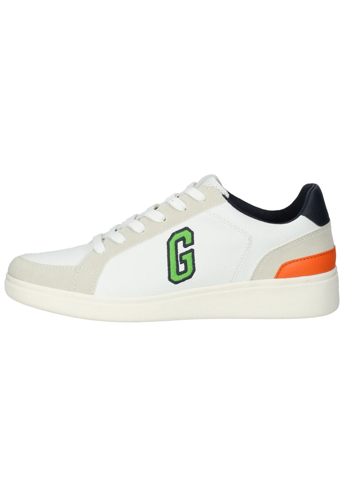 GAP Sneaker Lederimitat Weiß Kombi