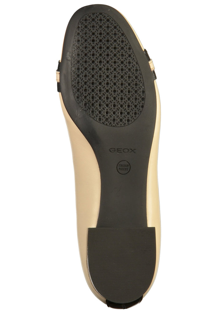 Geox Ballerinas Leder Cream