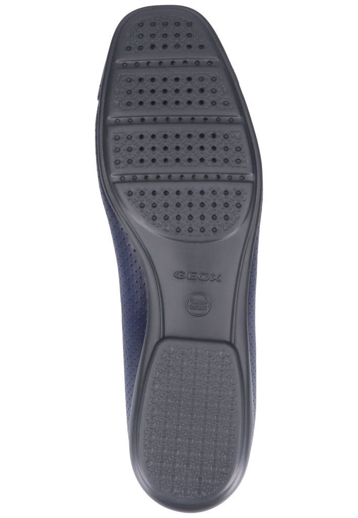 Geox Ballerinas Leder/Synthetik Blau