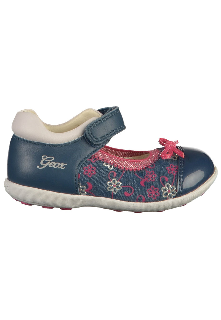 Geox Ballerinas Leder/Textil Blau