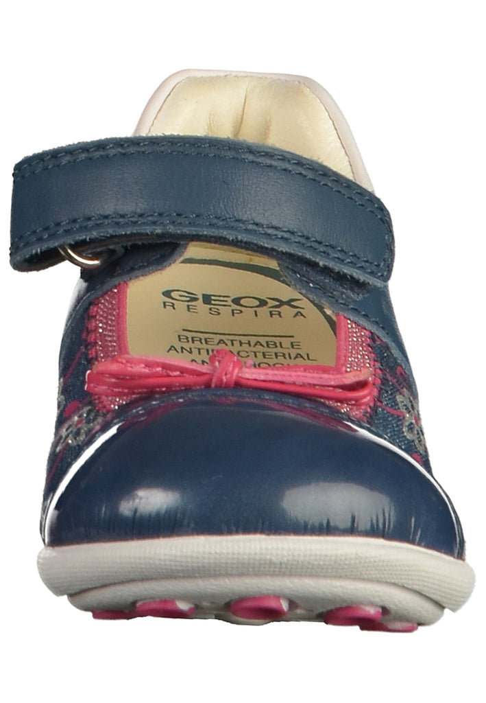 Geox Ballerinas Leder/Textil Blau