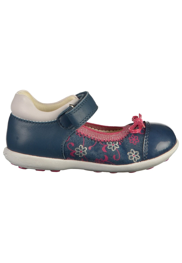 Geox Ballerinas Leder/Textil Blau