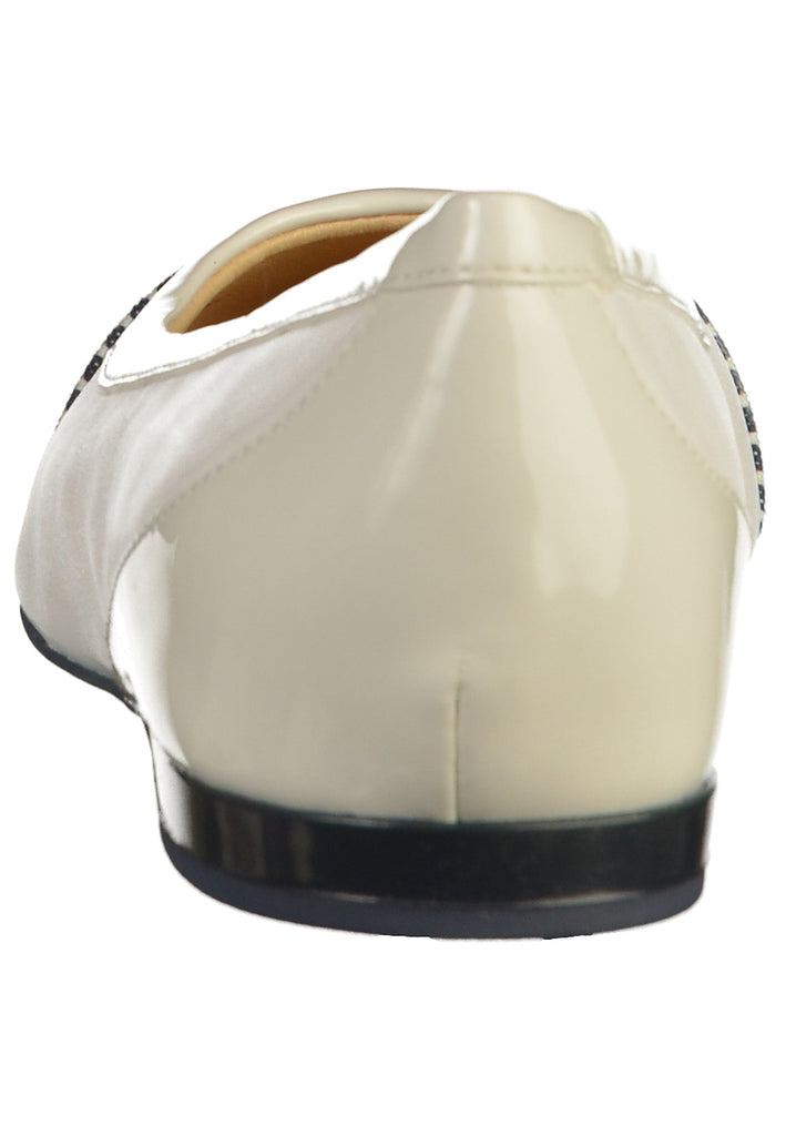 Geox Ballerinas Leder Weiß