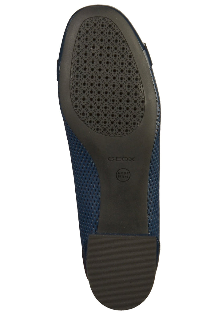 Geox Ballerinas Lederimitat Blau