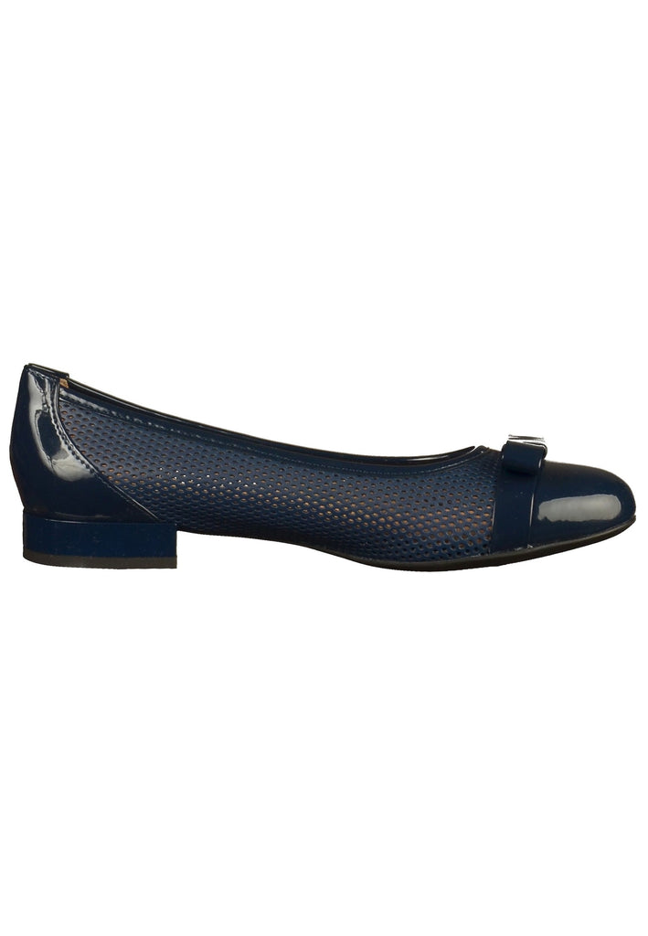 Geox Ballerinas Lederimitat Blau