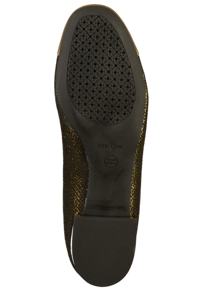 Geox Ballerinas Lederimitat Gold