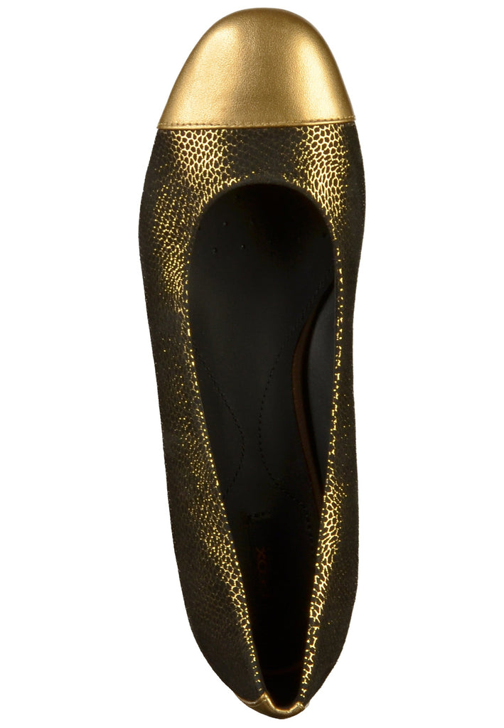 Geox Ballerinas Lederimitat Gold