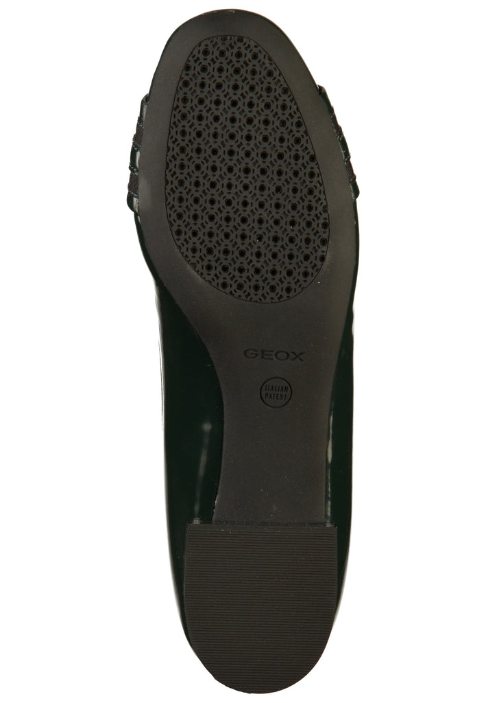 Geox Ballerinas Lederimitat/Textil Grün