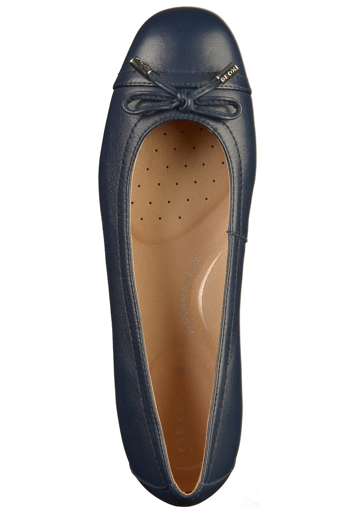 Geox Ballerinas Nappaleder Blau