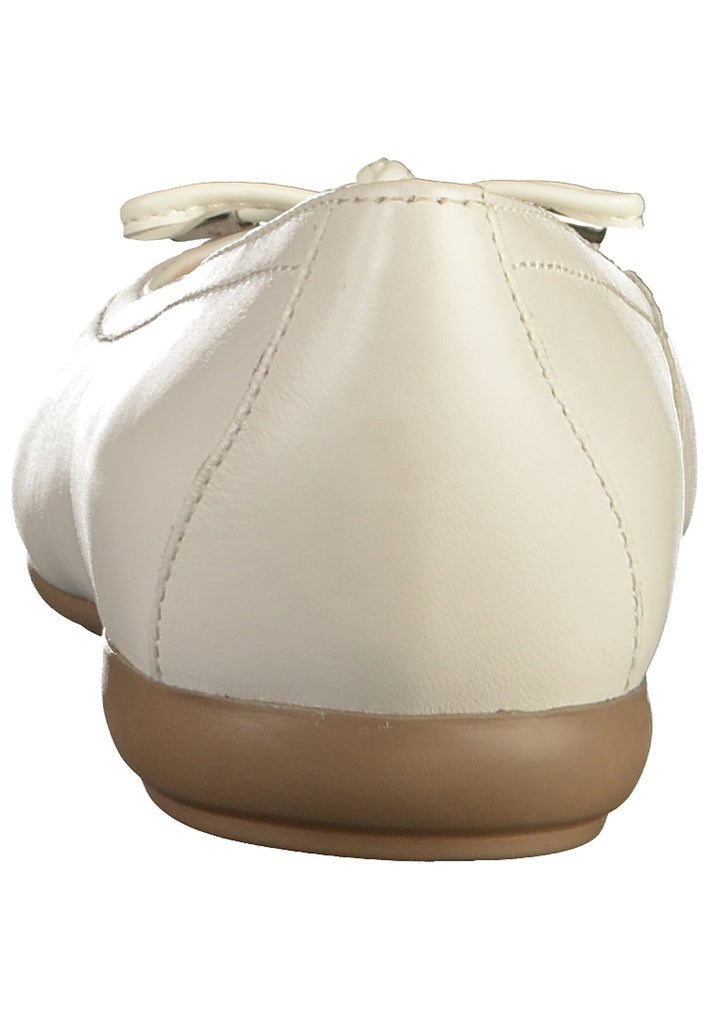 Geox Ballerinas Nappaleder Weiß