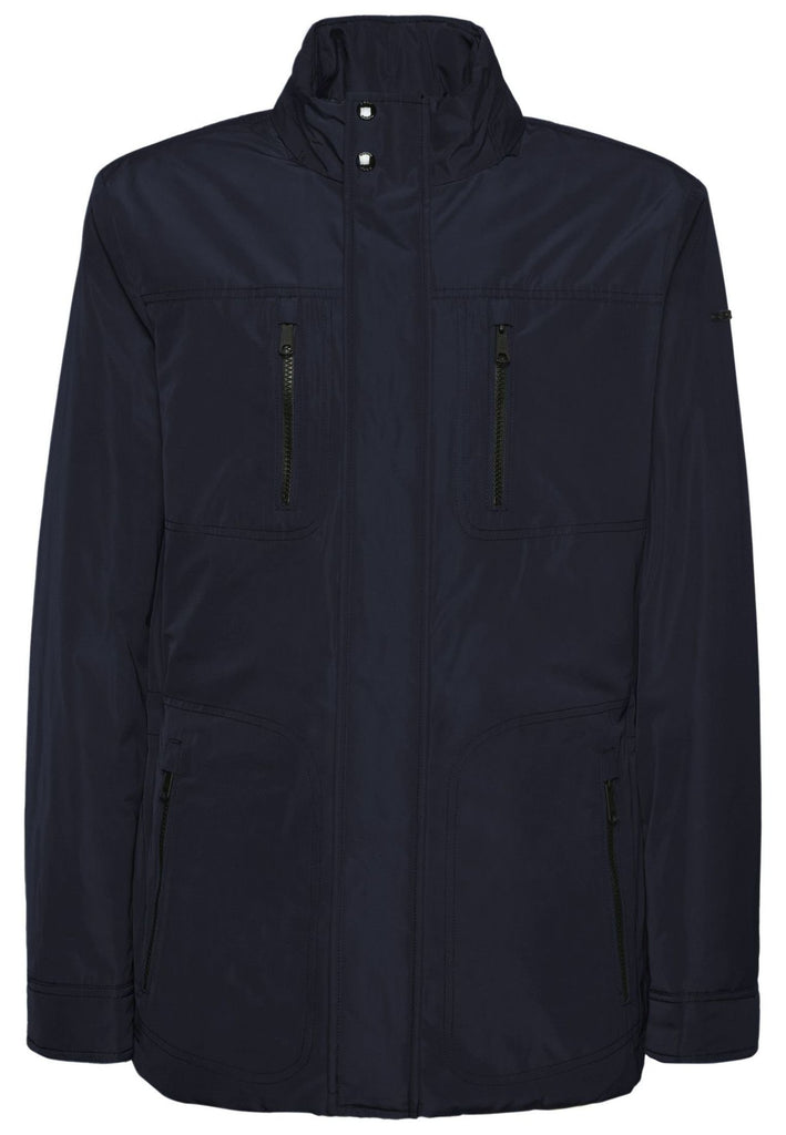 Bekleidung Geox Jacken 100% Polyester Dunkelblau