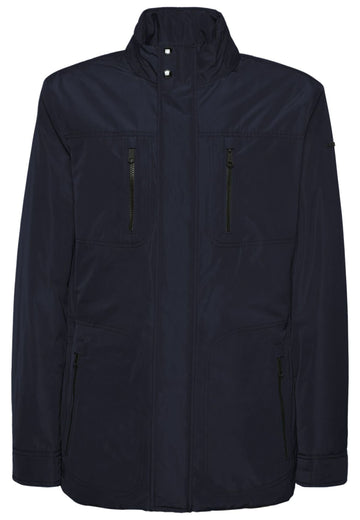 Bekleidung Geox Jacken 100% Polyester Dunkelblau