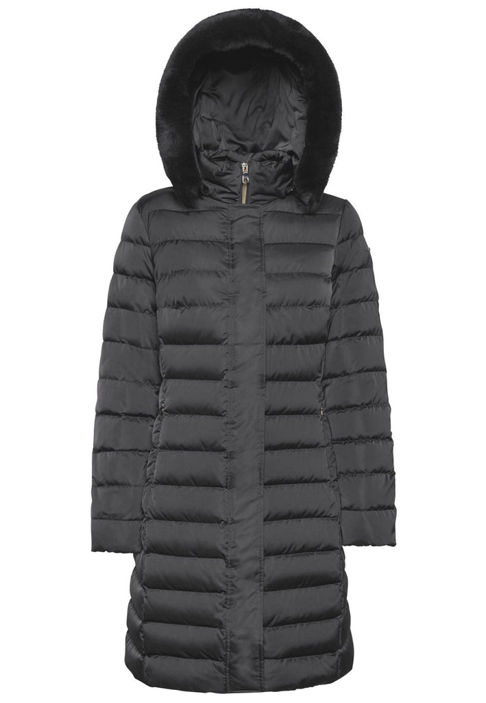 Bekleidung Geox Jacken 100% Polyester Dunkelgrau Warmfutter