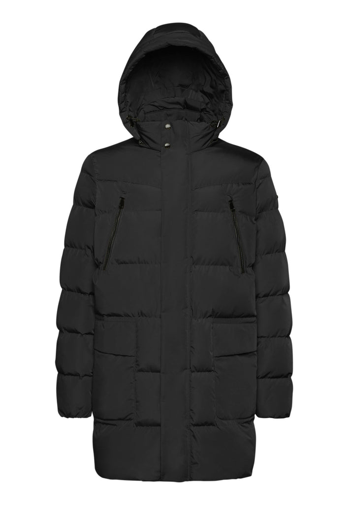 Bekleidung Geox Jacken 100% Polyester Schwarz