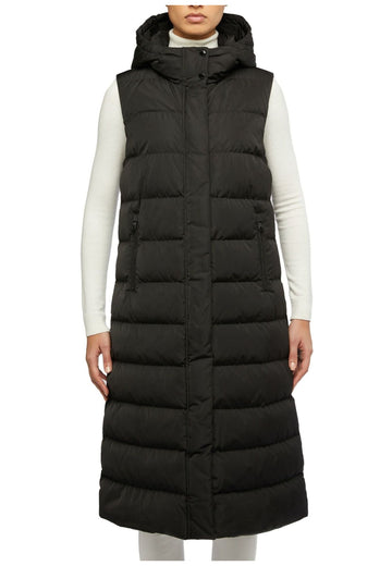 Bekleidung Geox Jacken 100% Polyester Schwarz Warmfutter