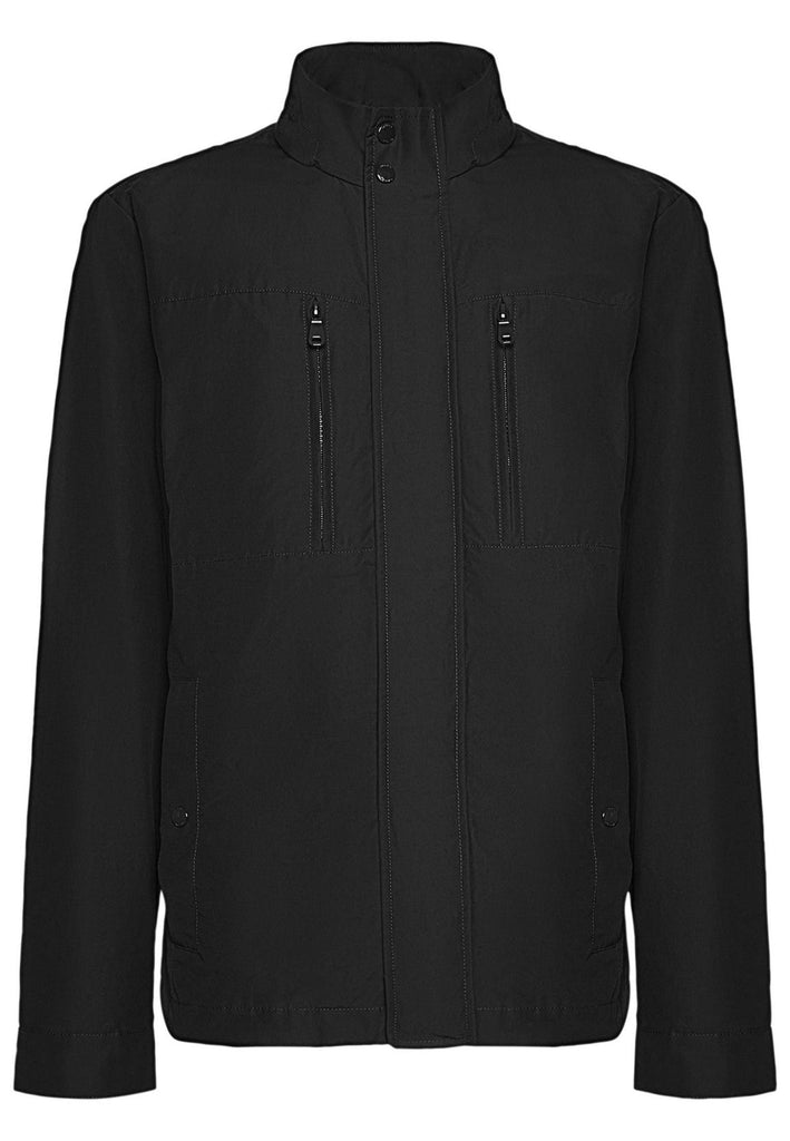 Bekleidung Geox Jacken 58% Baumwolle/42% Polyacryl Schwarz