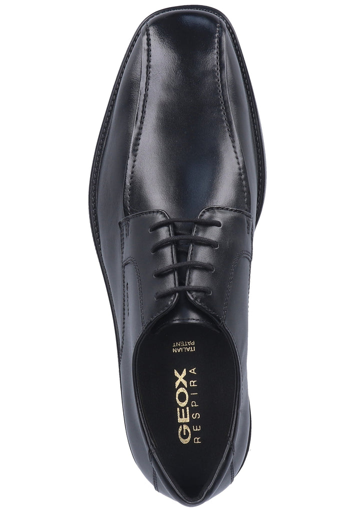 Geox Businessschuhe Glattleder Schwarz