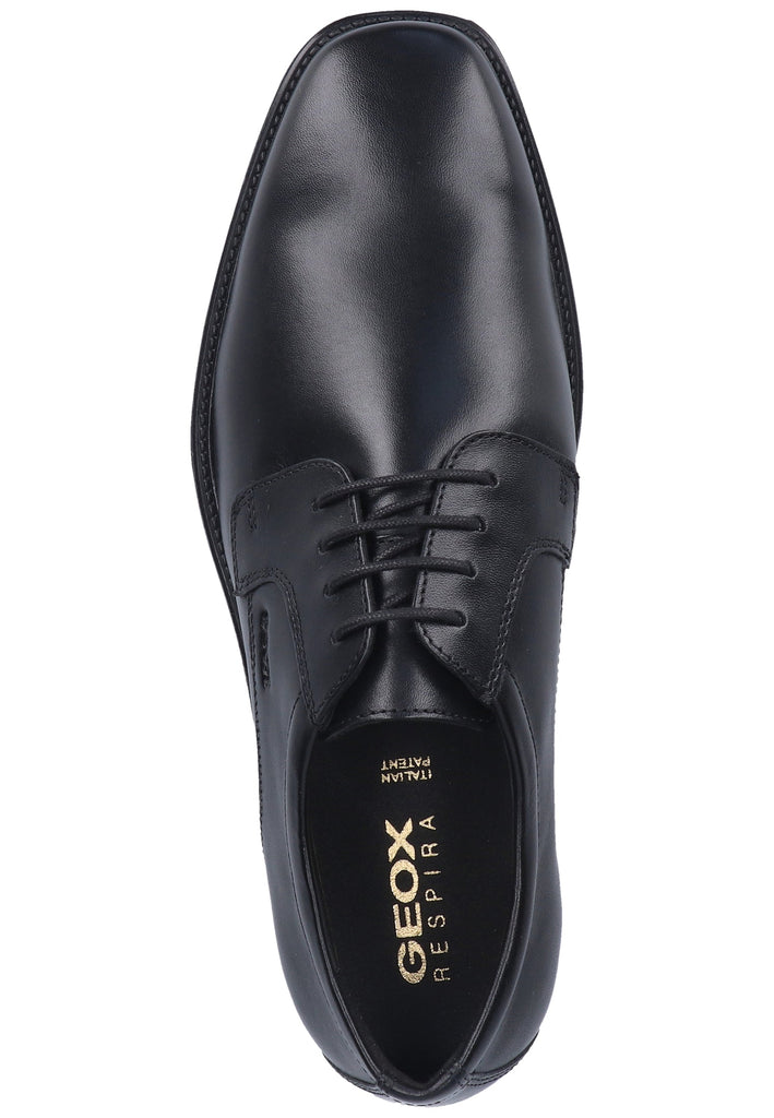 Geox Businessschuhe Glattleder Schwarz