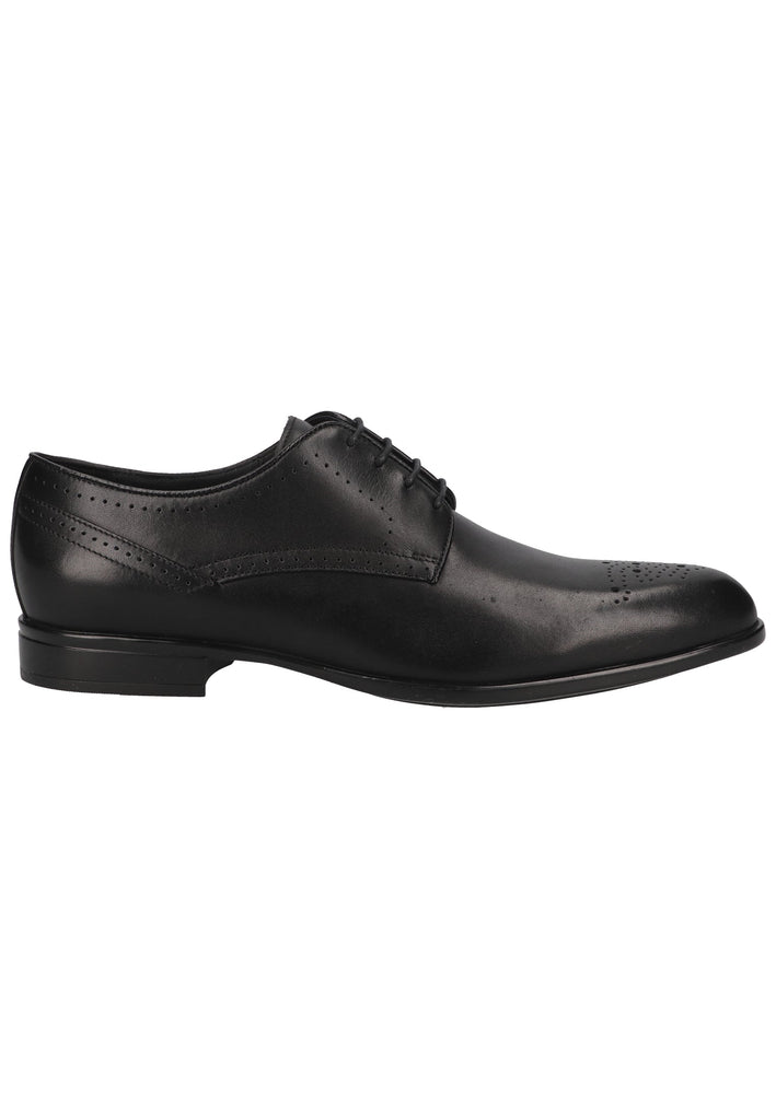 Geox Businessschuhe Glattleder Schwarz