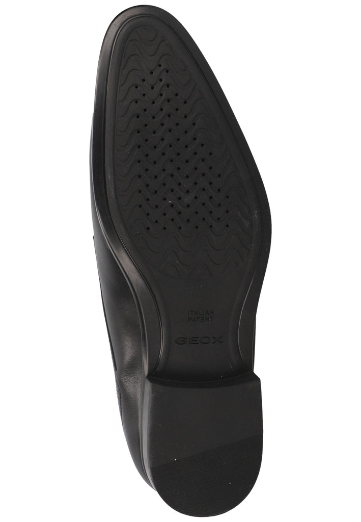 Geox Businessschuhe Glattleder Schwarz