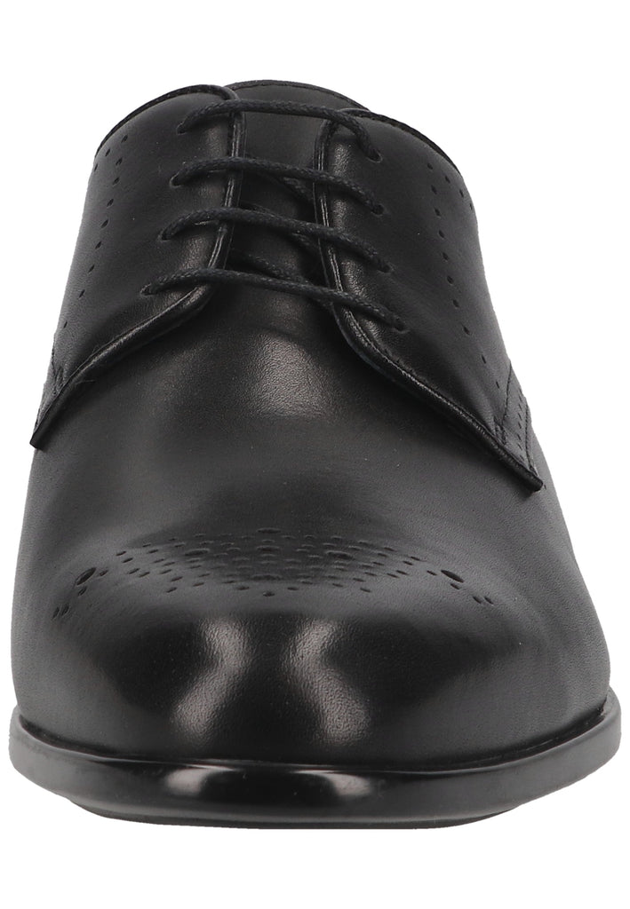 Geox Businessschuhe Glattleder Schwarz